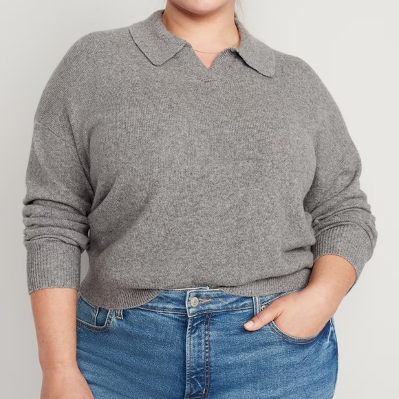 Old Navy Cozy Collared Sweater - Picture 4 of 7